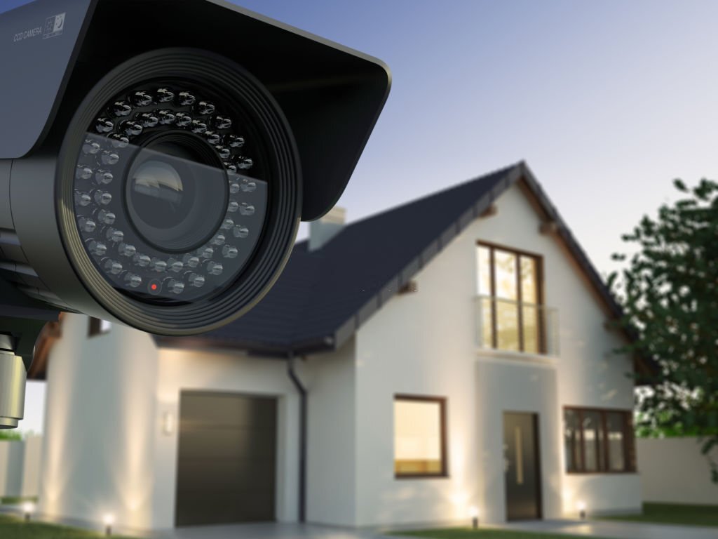 residential cctv security camera installation
